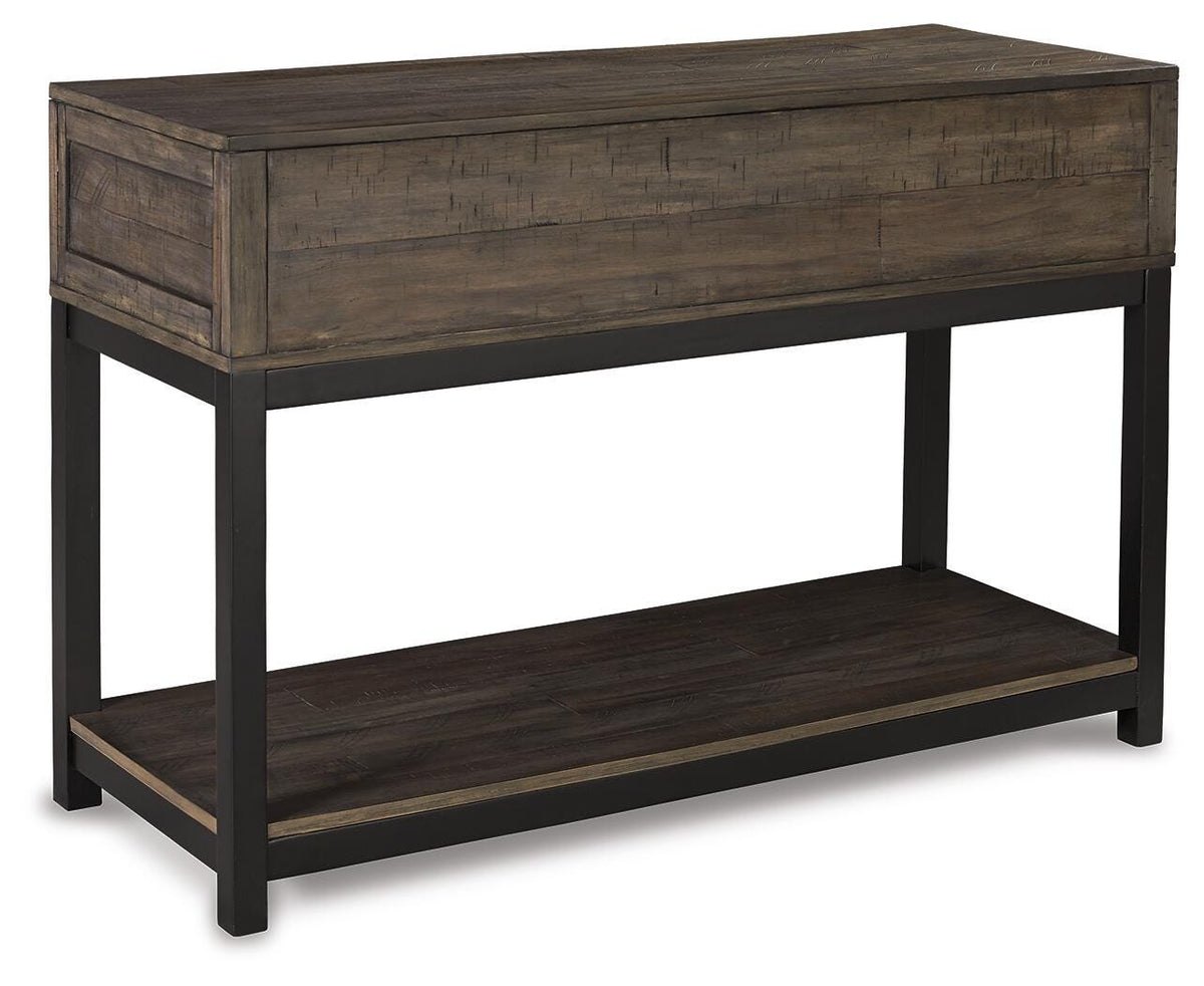 Johurst Sofa/Console Table - T444-4 - product view or room setting; only console table included (supplier image 3)