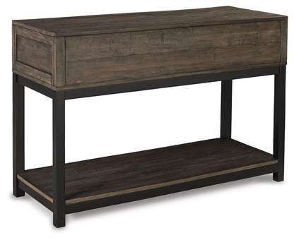 Johurst Sofa/Console Table - T444-4 - product view or room setting; only console table included (supplier image 3)