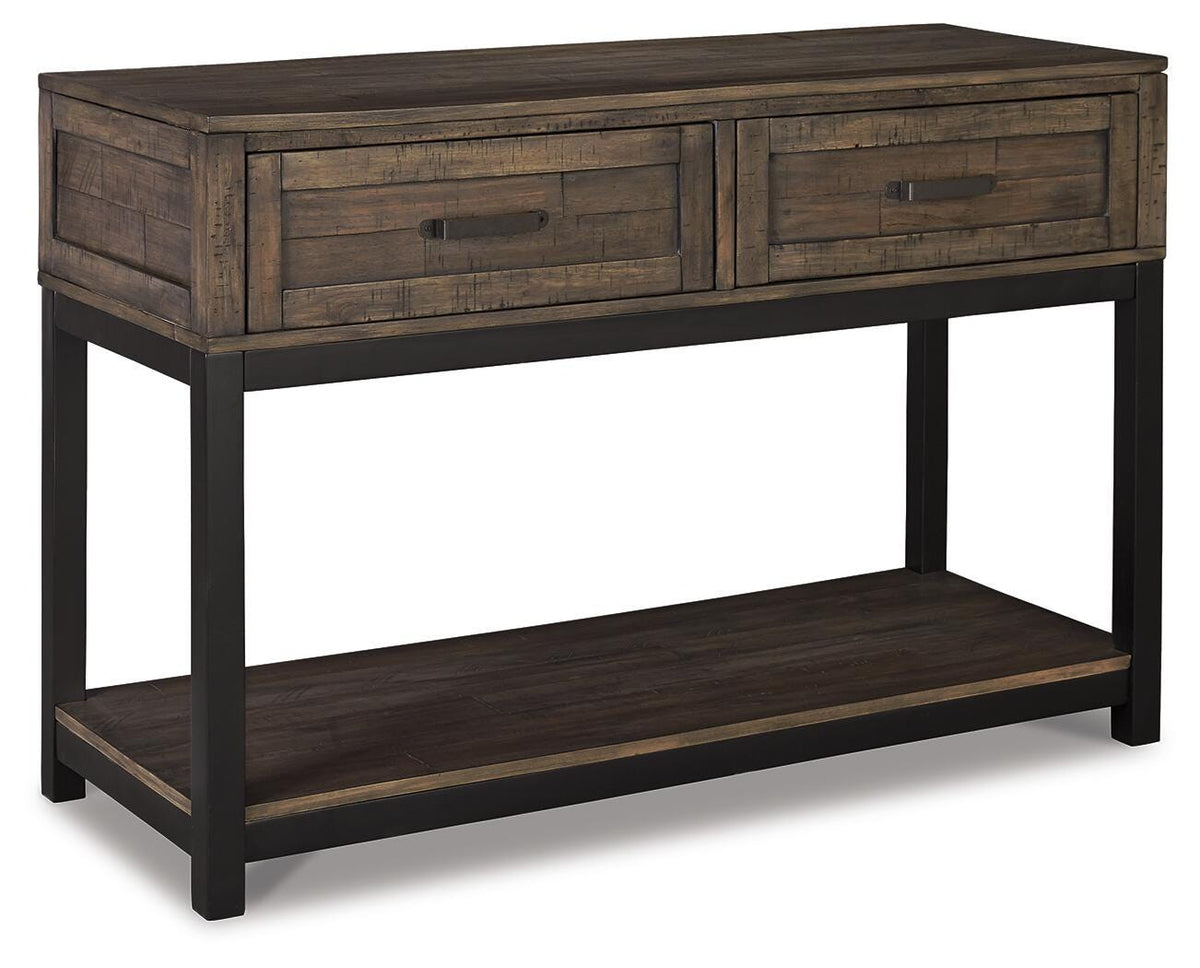 Johurst Sofa/Console Table - T444-4 - product view or room setting; only console table included (supplier image 1)