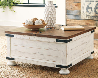 Wystfield Coffee Table Sets - T459T2, T459T1, T459T4, T459T3 - product view or room setting; complete kit and included component views (supplier image 4)