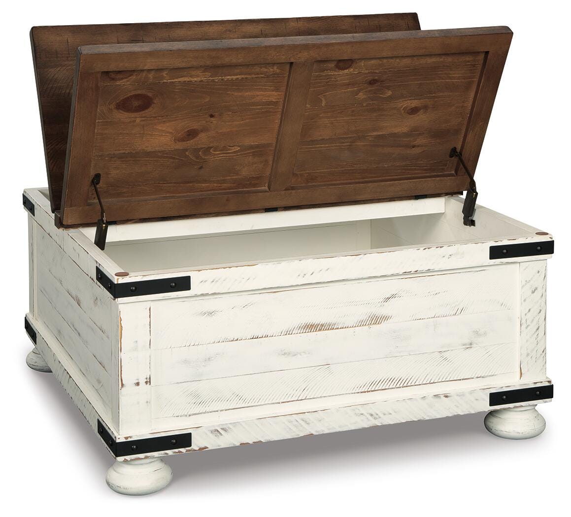 Wystfield Coffee Table - T459-20 - product view or room setting; only coffee table included (supplier image 3)