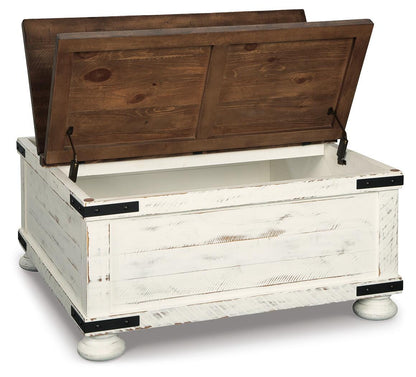 Wystfield Coffee Table Sets - T459T2, T459T1, T459T4, T459T3 - product view or room setting; complete kit and included component views (supplier image 12)