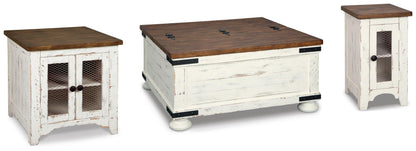 Wystfield Coffee Table Sets - T459T3 - product view or room setting; complete kit and included component views (supplier image 36)