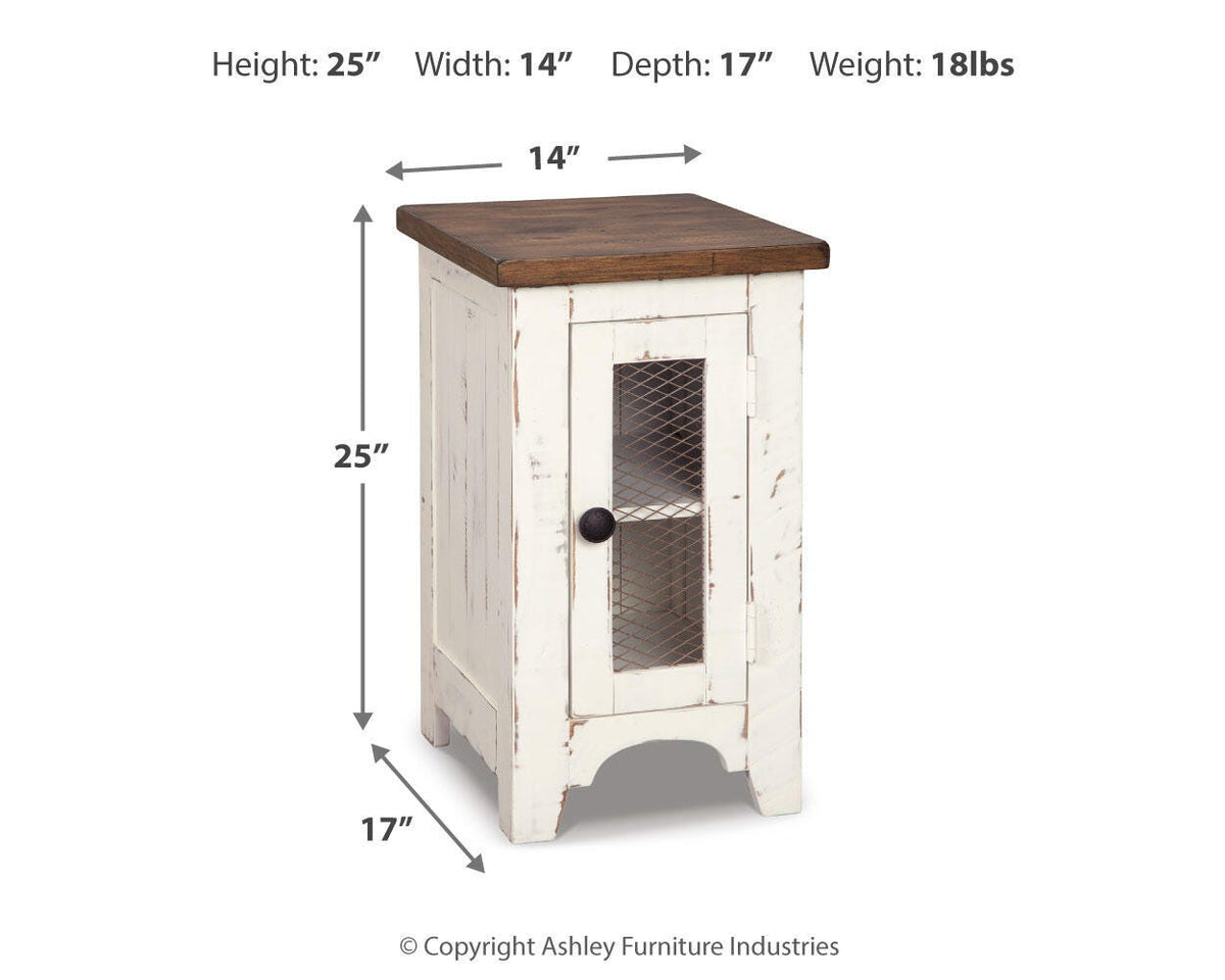 Wystfield Coffee Table Sets - T459T2, T459T4, T459T3 - approximate manufacturer dimensions (supplier image 7)