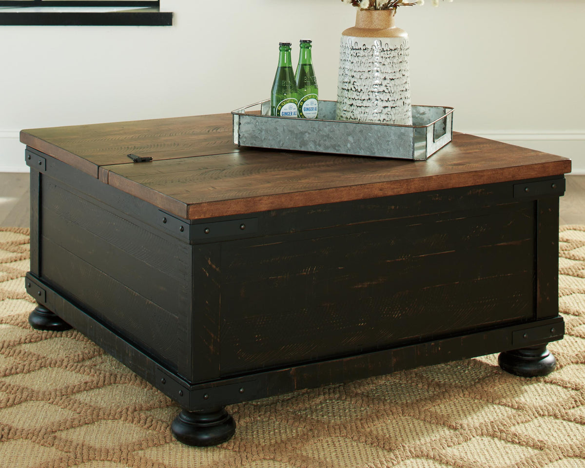 Valebeck Coffee Table Sets - T468T1, T468T2, T468T3 - product view or room setting; complete kit and included component views (supplier image 4)
