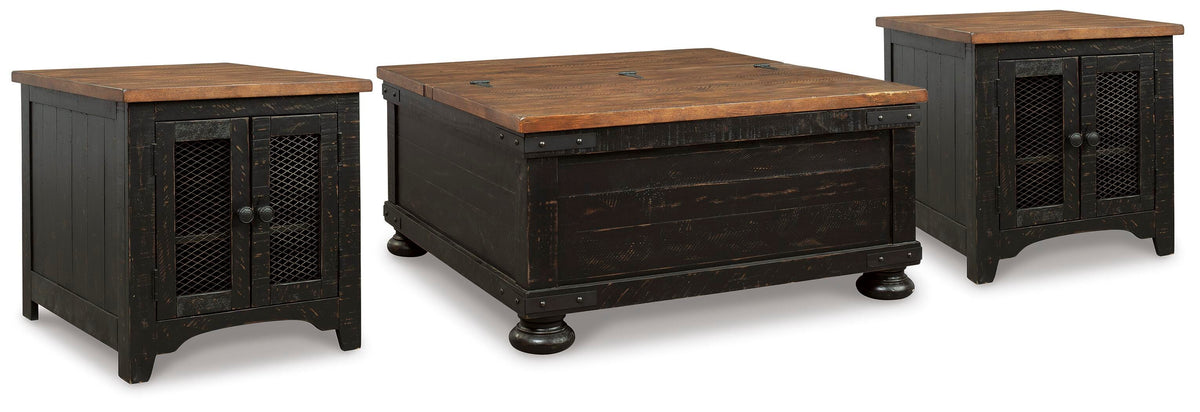 Valebeck Coffee Table Sets - T468T2 - product view or room setting; complete kit and included component views (supplier image 19)