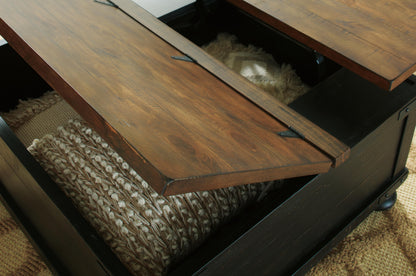 Valebeck Coffee Table with Lift Top - T468-00 - finish or detail (supplier image 3)