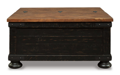 Valebeck Coffee Table with Lift Top - T468-00 - product view or room setting; only coffee table included (supplier image 6)