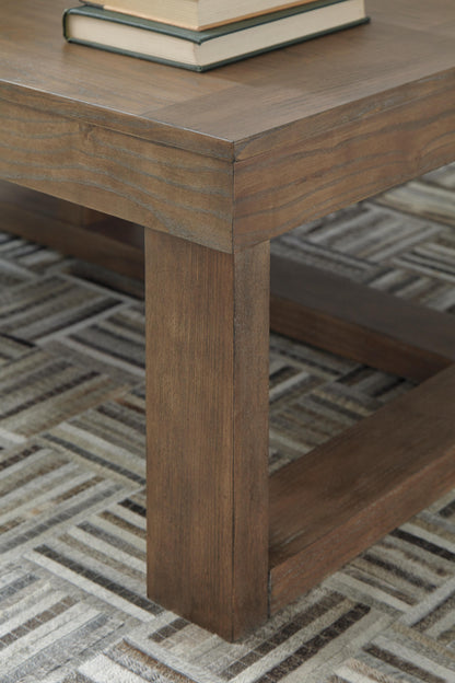 Cariton Coffee Table and 2 End Tables - T471T1 - finish or detail (supplier image 8)