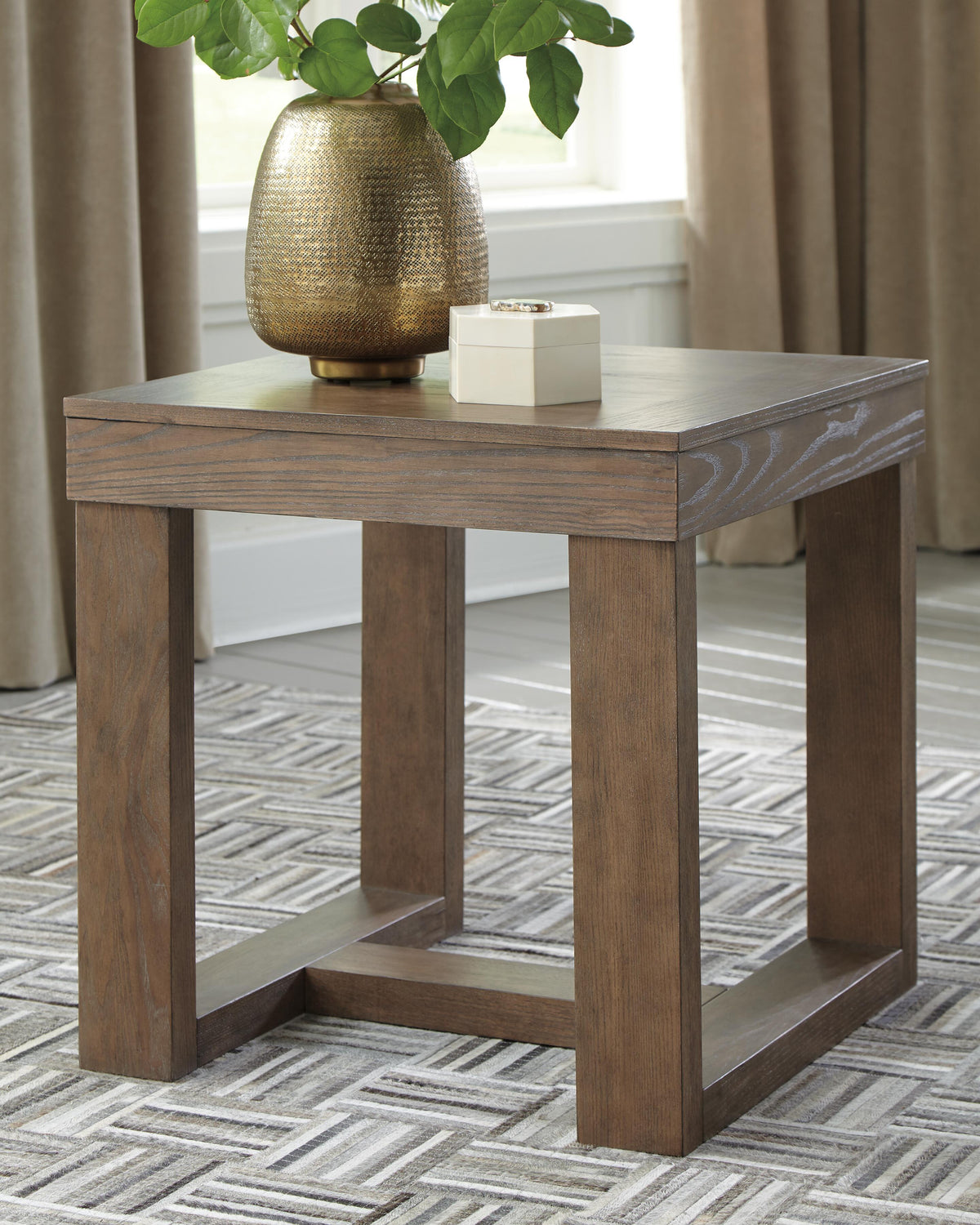 Cariton Coffee Table and 2 End Tables - T471T1 - product view or room setting; complete kit and included component views (supplier image 5)