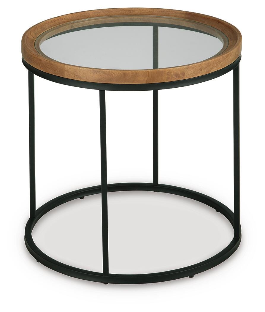 Noraluna End Table - T502-6 - product view or room setting; only end table included (supplier image 4)