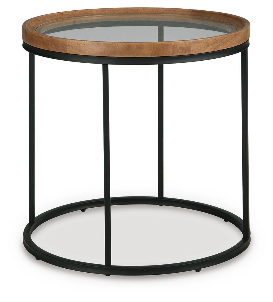 Noraluna End Table - T502-6 - product view or room setting; only end table included (supplier image 1)