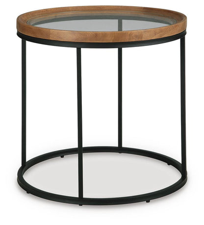 Noraluna End Table - T502-6 - product view or room setting; only end table included (supplier image 1)