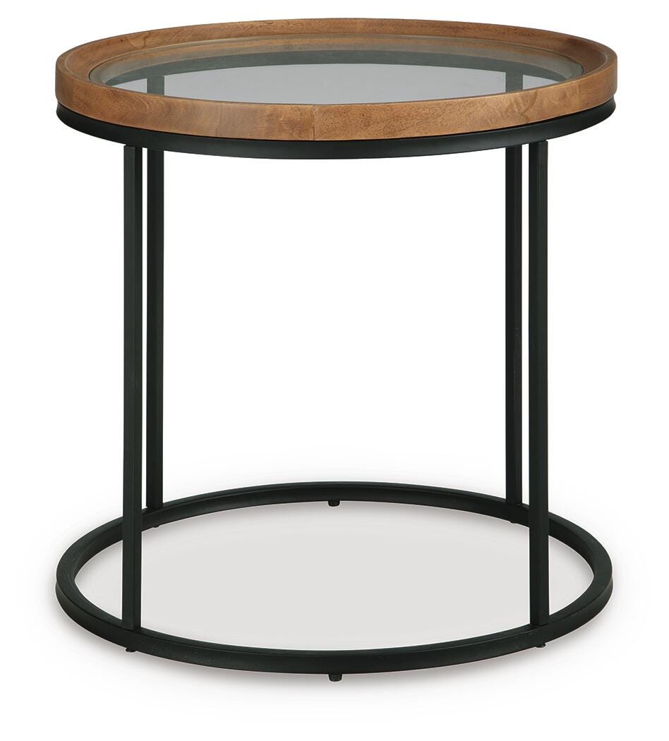 Noraluna End Table - T502-6 - product view or room setting; only end table included (supplier image 3)