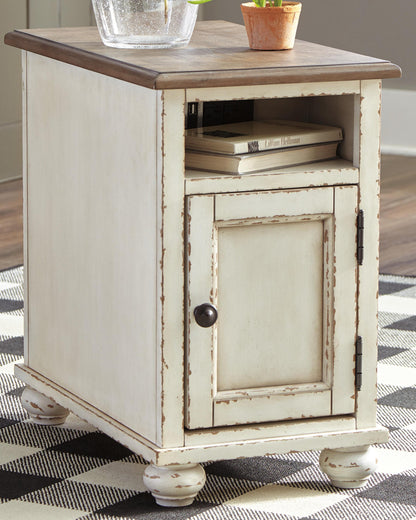 Realyn Chairside End Table - T523-7 - product view or room setting; only end table included (supplier image 2)