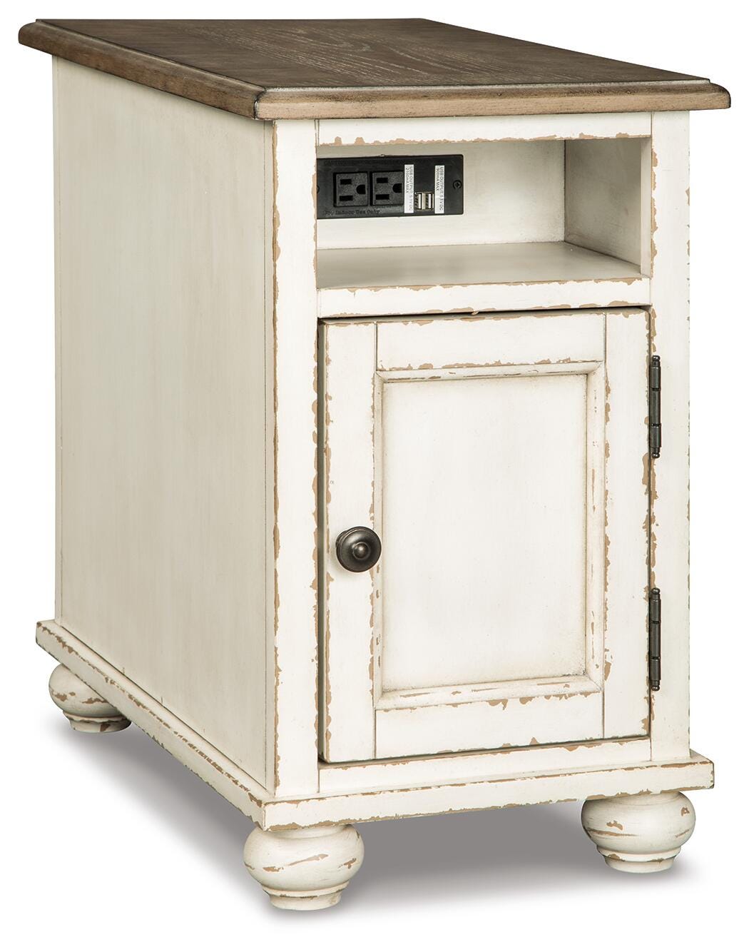 Realyn Chairside End Table - T523-7 - product view or room setting; only end table included (supplier image 1)