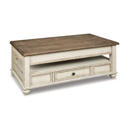 Realyn Coffee Table with Lift Top - T523-9 - additional original supplier product view; only listed item or components included