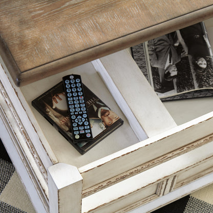 Realyn Coffee Table with Lift Top - T523-9 - finish or detail (supplier image 7)