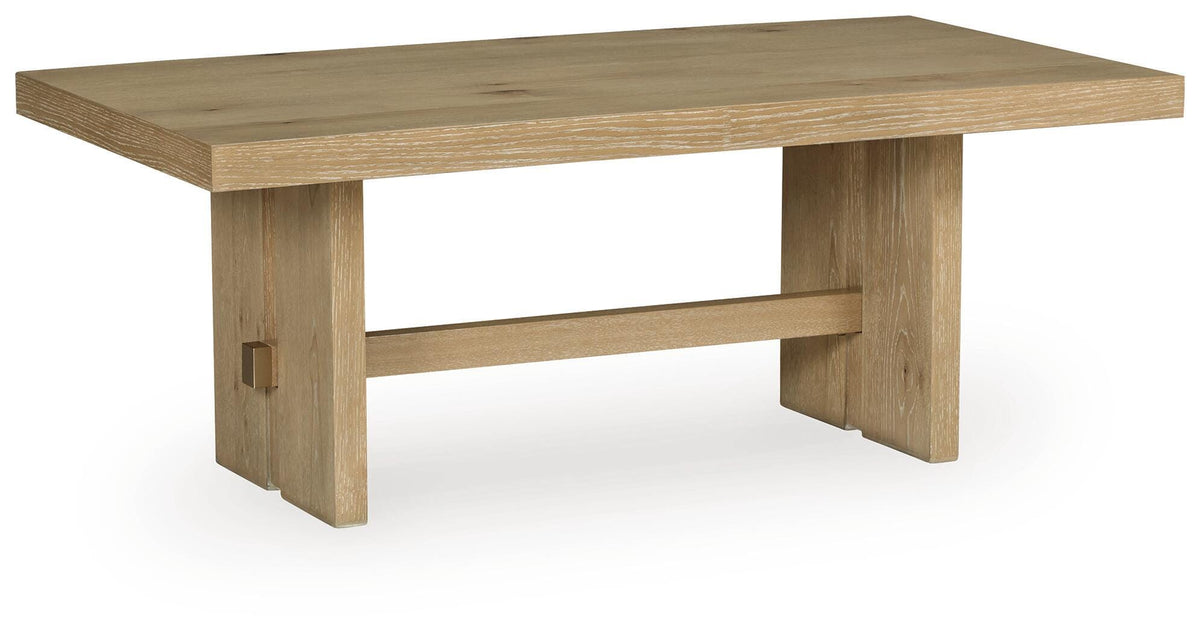 Crendlin Coffee Table - T537-1 - product view or room setting; only coffee table included (supplier image 1)