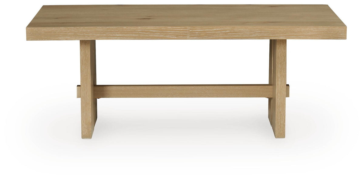 Crendlin Coffee Table - T537-1 - product view or room setting; only coffee table included (supplier image 3)