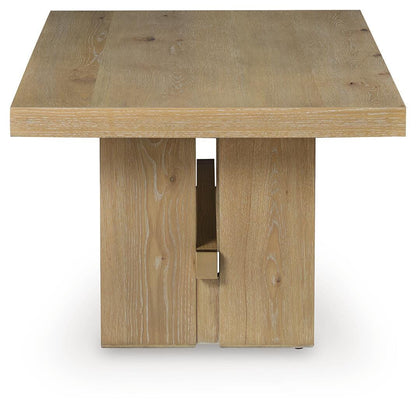 Crendlin Coffee Table - T537-1 - product view or room setting; only coffee table included (supplier image 4)