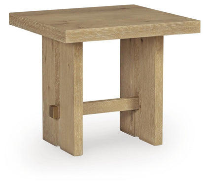 Crendlin End Table - T537-3 - product view or room setting; only end table included (supplier image 1)