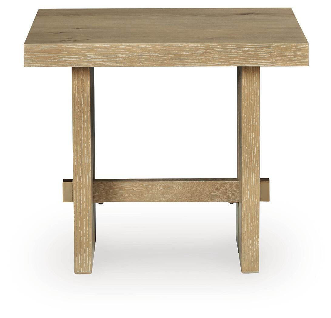 Crendlin End Table - T537-3 - product view or room setting; only end table included (supplier image 3)
