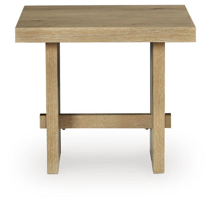 Crendlin End Table - T537-3 - product view or room setting; only end table included (supplier image 3)