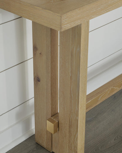 Crendlin Sofa Table - T537-4 - finish or detail (supplier image 5)