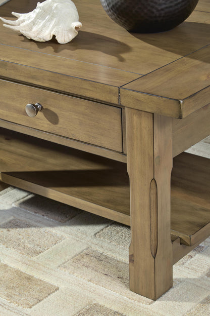 Vandenmore Coffee Table - T539-1 - finish or detail (supplier image 7)
