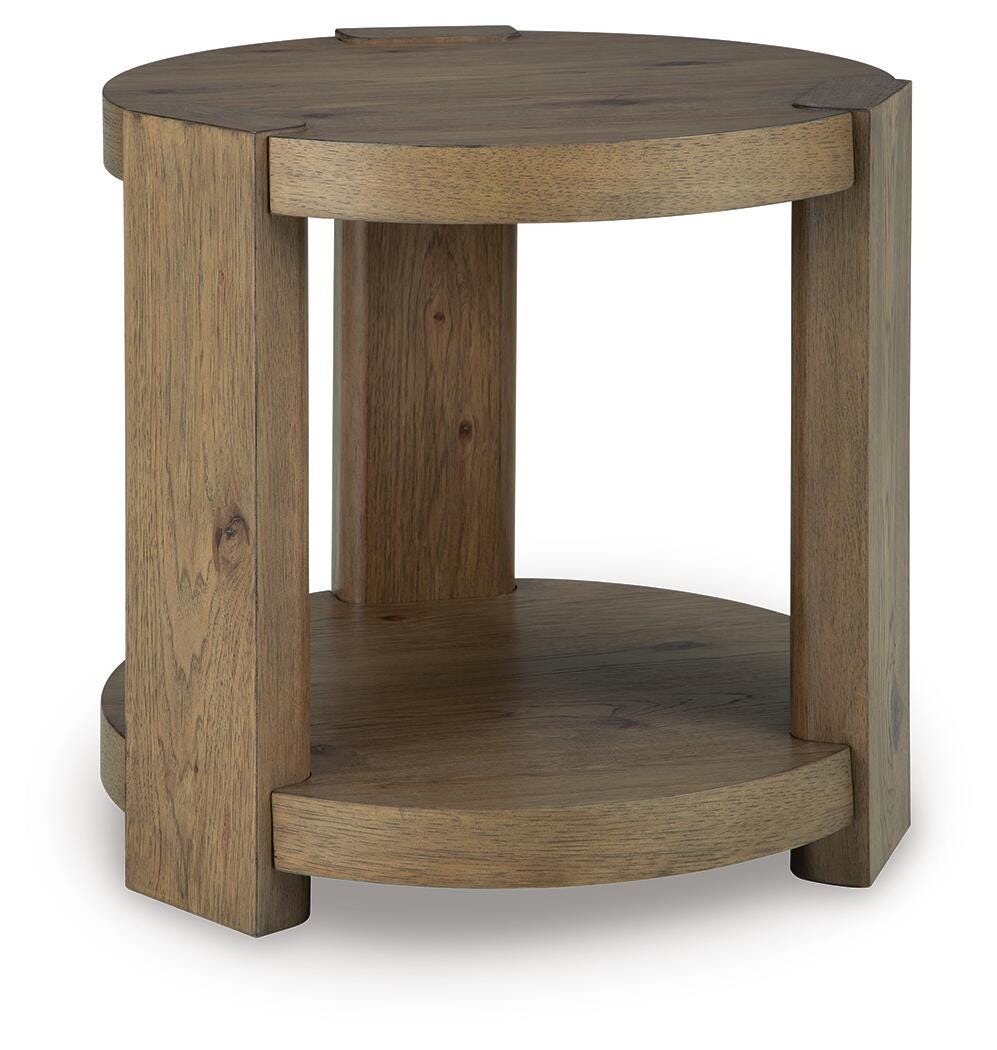 Flangren End Table - T553-6 - product view or room setting; only end table included (supplier image 1)