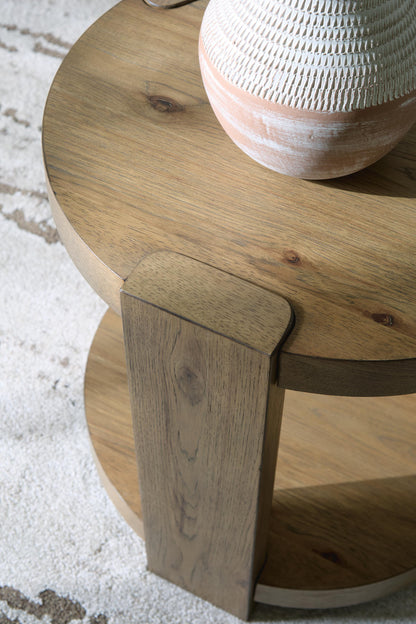 Flangren End Table - T553-6 - finish or detail (supplier image 5)