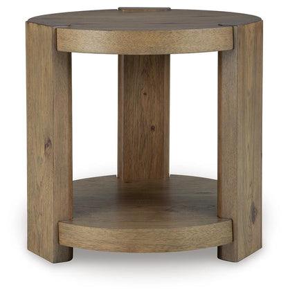 Flangren End Table - T553-6 - product view or room setting; only end table included (supplier image 3)