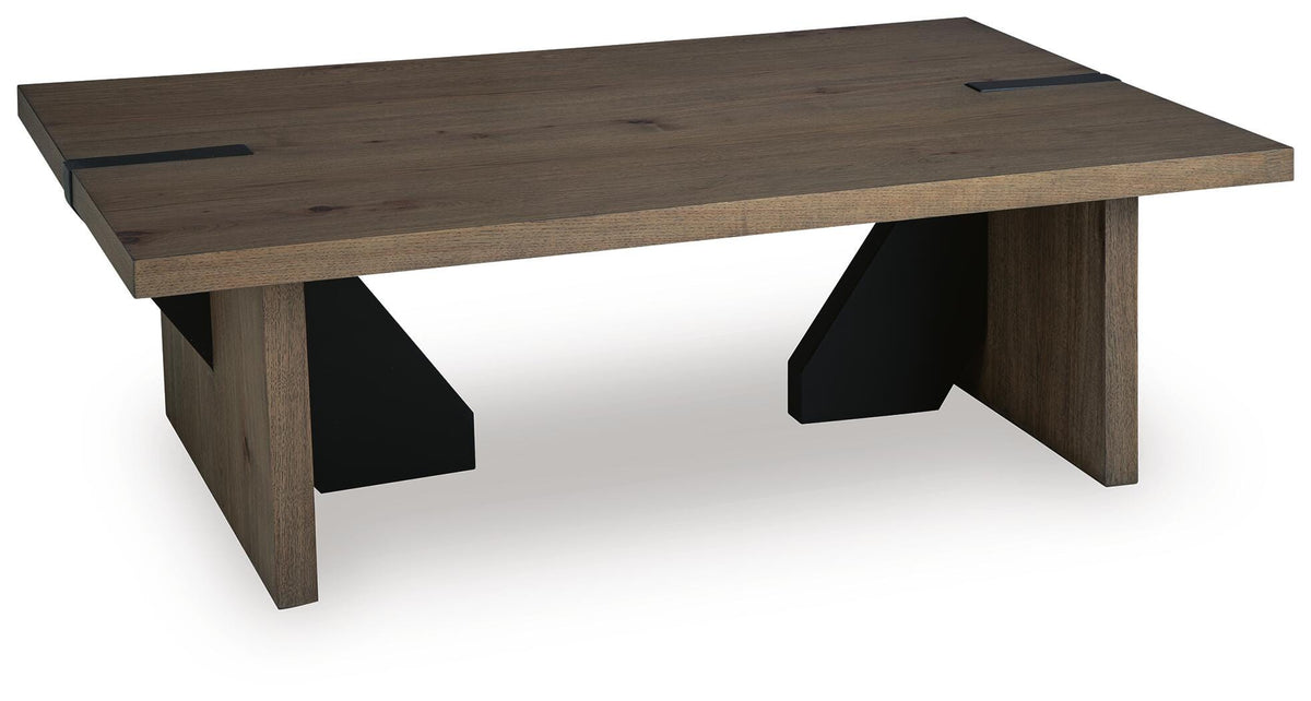 Kandinew Coffee Table - T554-1 - product view or room setting; only coffee table included (supplier image 4)