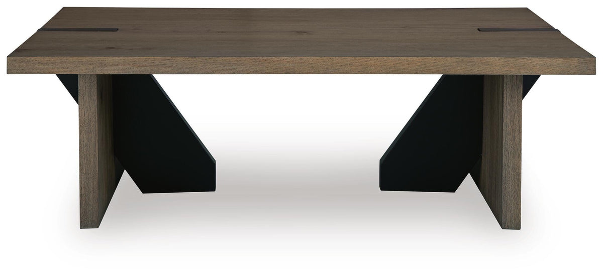 Kandinew Coffee Table - T554-1 - product view or room setting; only coffee table included (supplier image 3)