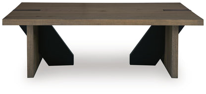 Kandinew Coffee Table - T554-1 - product view or room setting; only coffee table included (supplier image 3)