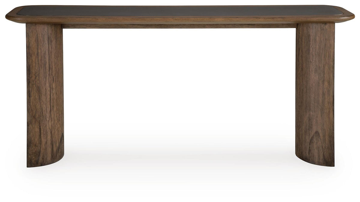 Dontayne Sofa Table - T563-4 - product view or room setting; only console table included (supplier image 4)