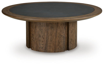 Dontayne Coffee Table - T563-8 - product view or room setting; only coffee table included (supplier image 1)