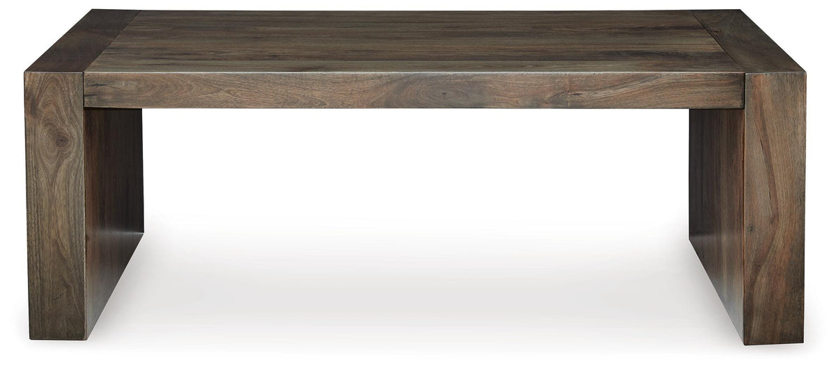 Dreggan Coffee Table - T567-1 - product view or room setting; only coffee table included (supplier image 3)
