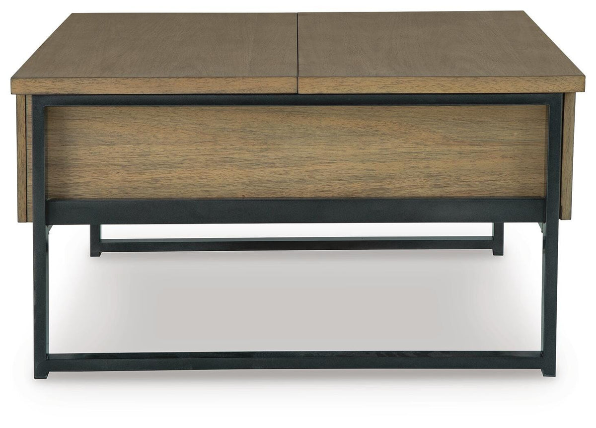 Montia Lift-Top Coffee Table - T602-00 - product view or room setting; only coffee table included (supplier image 5)