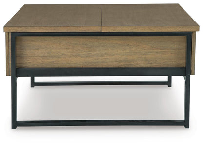 Montia Lift-Top Coffee Table - T602-00 - product view or room setting; only coffee table included (supplier image 5)