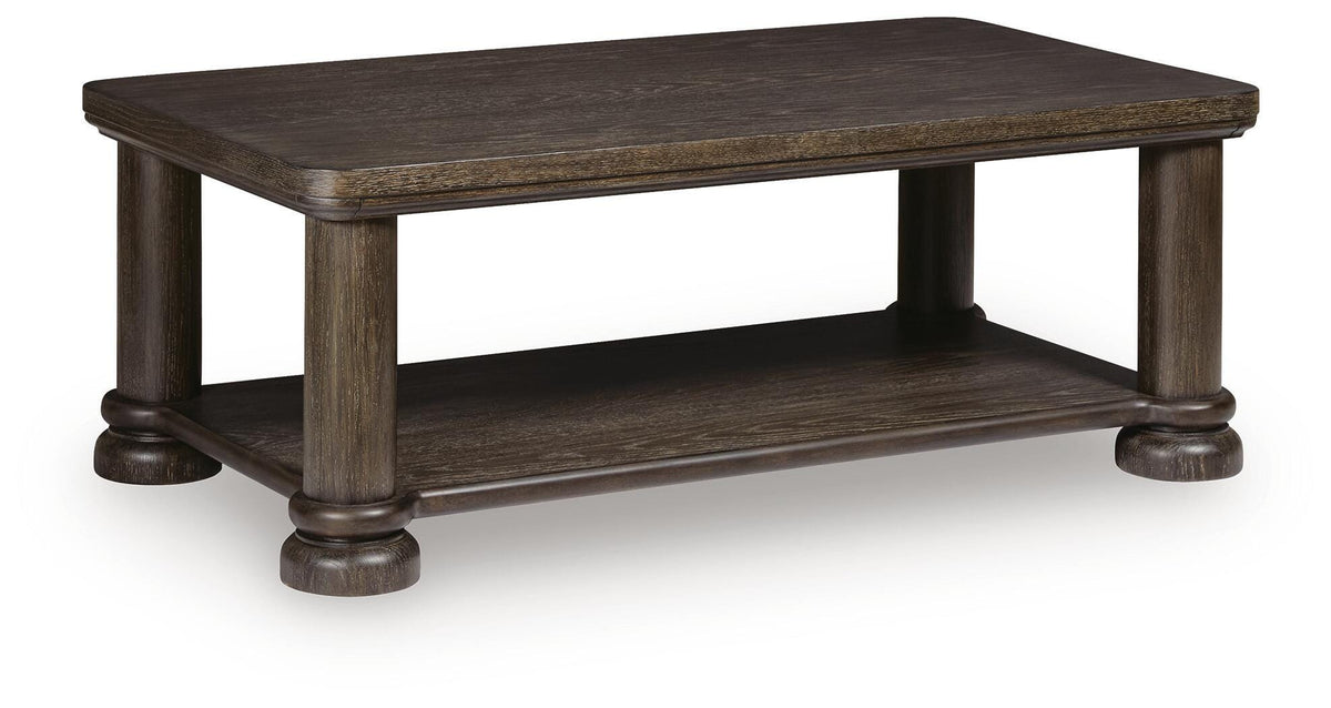 Bannette Coffee Table - T605-1 - product view or room setting; only coffee table included (supplier image 1)