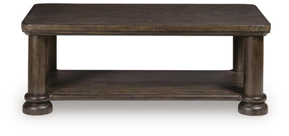 Bannette Coffee Table - T605-1 - product view or room setting; only coffee table included (supplier image 3)