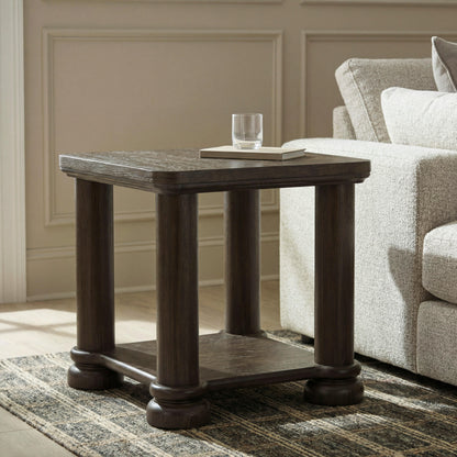 Bannette End Table - T605-2 - additional original supplier product view; only listed item or components included