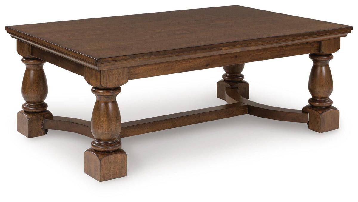 Sturlayne Coffee Table - T609-1 - product view or room setting; only coffee table included (supplier image 1)
