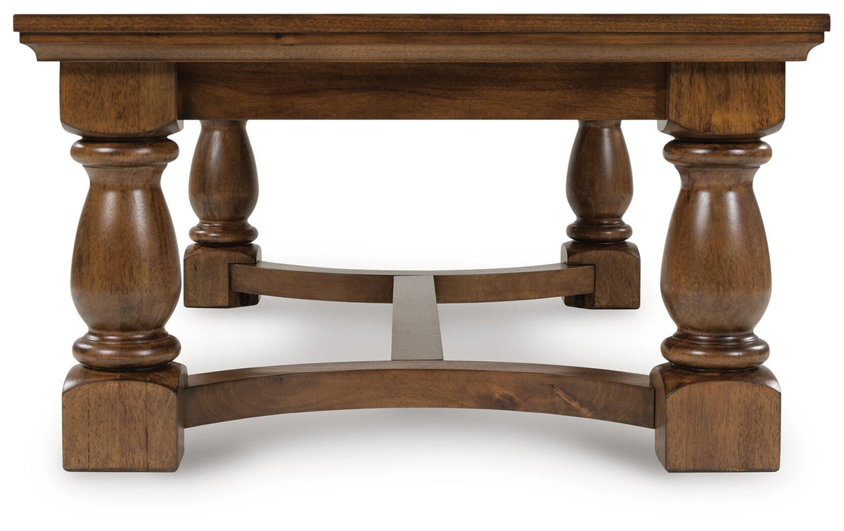 Sturlayne Coffee Table - T609-1 - product view or room setting; only coffee table included (supplier image 4)