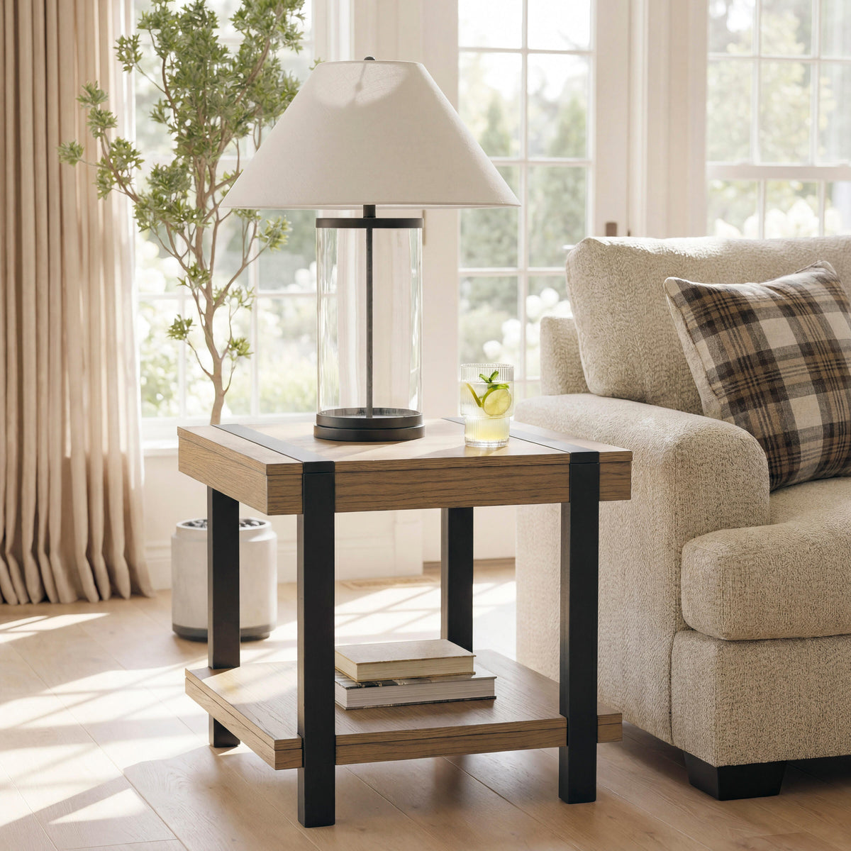 Jorannti End Table - T631-2 - additional original supplier product view; only listed item or components included
