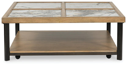 Montia Coffee Table - T632-8 - product view or room setting; only coffee table included (supplier image 4)