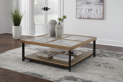 Montia Coffee Table - T632-8 - product view or room setting; only coffee table included (supplier image 2)