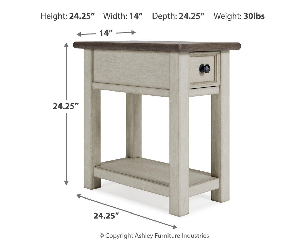 Bolanburg Coffee Table Sets - T637T5, T637T6 - approximate manufacturer dimensions (supplier image 67)